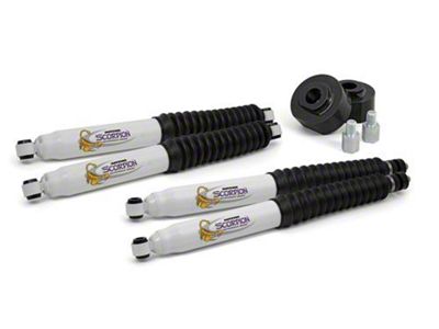 Daystar 2-Inch Front Suspension Lift Kit with Shocks (11-23 2WD F-250 Super Duty)