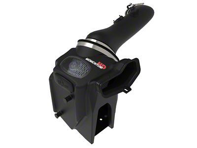 AFE Momentum HD Cold Air Intake with Pro 10R Oiled Filter; Black (20-22 6.7L Powerstroke F-250 Super Duty)
