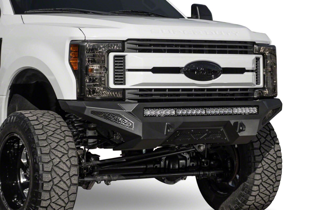 Addictive Desert Designs F-350 Super Duty Stealth Fighter Front Bumper ...