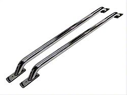 Stake Pocket Bed Rails; Chrome (11-16 F-350 Super Duty w/ 6-3/4-Foot Bed)