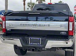 Tailgate Insert Letters; Magnetic (20-22 F-250 Super Duty King Ranch)