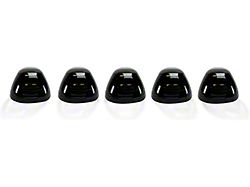 5-Piece White LED Roof Cab Lights; Smoked Lens (11-16 F-250 Super Duty)