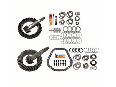 Motive Gear Dana 60 Front and 10.50-Inch Rear Axle Complete Ring and Pinion Gear Kit; 4.10 Gear Ratio (11-16 4WD F-350 Super Duty)
