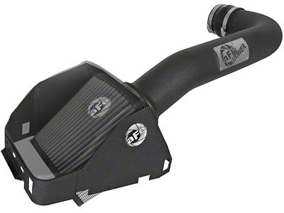AFE Magnum FORCE Stage-2 Cold Air Intake with Pro DRY S Filter; Black (17-19 6.2L F-250 Super Duty)
