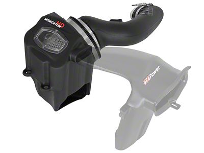 AFE Momentum HD Cold Air Intake with Pro DRY S Filter; Black (17-19 6.7L Powerstroke F-250 Super Duty)
