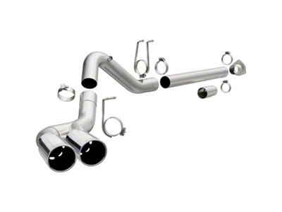 Magnaflow PRO DPF Series Single Exhaust System with Polished Tip; Side Exit (11-22 6.7L Powerstroke F-250 Super Duty)