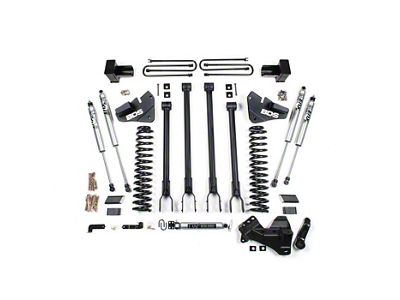 BDS 4-Inch 4-Link Suspension Lift Kit with NX2 Shocks (20-22 4WD 6.2L F-250 Super Duty)