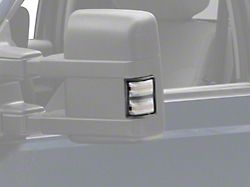Raxiom Axial Series LED Switchback Side Mirror Marker Lamps; Clear (11-16 F-250 Super Duty)
