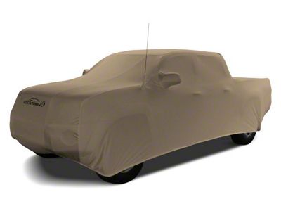 Coverking Satin Stretch Indoor Car Cover; Sahara Tan (11-16 F-250 Super Duty Regular Cab w/ 8-Foot Bed)