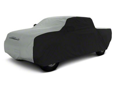 Coverking Stormproof Car Cover; Black/Gray (17-22 F-250 Super Duty SuperCrew w/ Towing Mirrors)
