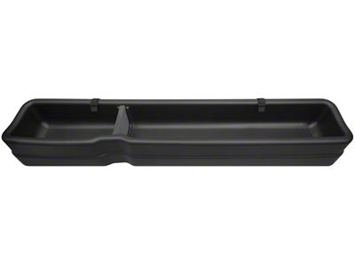 GearBox Under Seat Storage Box; Black (17-23 F-250 Super Duty SuperCab)