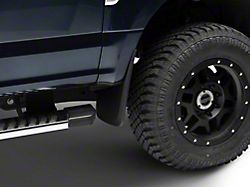 RedRock Molded Mud Guards; Front and Rear (17-22 F-250 Super Duty w/o OE Fender Flares)