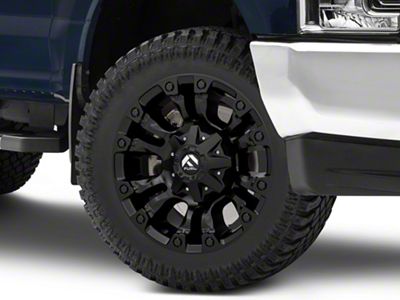 Fuel Wheels Vapor Matte Black 8-Lug Wheel; 22x10; 10mm Offset (17-22 F-250 Super Duty)