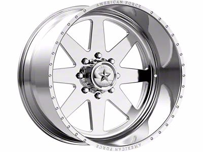 American Force 11 Independence SS Polished 8-Lug Wheel; 22x12; -40mm Offset (17-22 F-250 Super Duty)