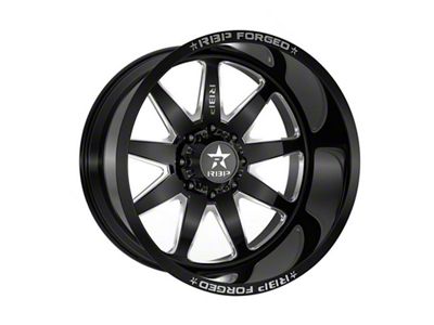 RBP 81RF SAHARAN Gloss Black Machined 8-Lug Wheel; 20x12; -44mm Offset (17-22 F-250 Super Duty)