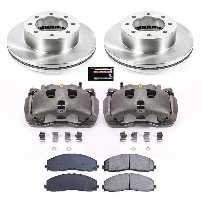 PowerStop Autospecialty Kit with Calipers | 2007–2008 Ford F-250 Super Duty (KCOE5586)