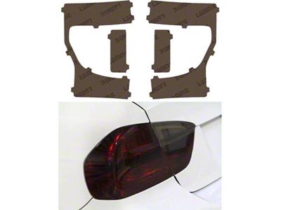 Lamin-X Tail Light Tint Covers; Smoked (20-22 F-350 Super Duty w/ Factory Halogen Tail Lights)