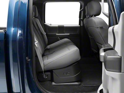 Rough Country Custom-Fit Under Seat Storage Compartment (17-23 F-250 Super Duty SuperCrew)