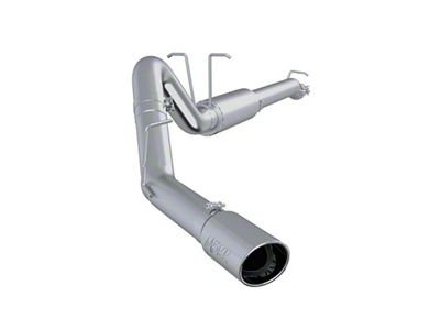 MBRP Armor Plus Single Exhaust System with Polished Tip; Side Exit (11-16 6.2L F-250 Super Duty)
