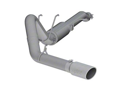 MBRP Armor Lite Single Exhaust System with Polished Tip; Side Exit (17-22 6.2L F-250 Super Duty)