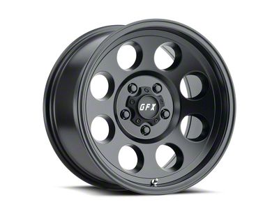 G-FX TR-16 Matte Black 8-Lug Wheel; 17x9; 0mm Offset (2023 F-250 Super Duty)