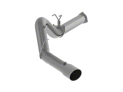 MBRP Armor Lite Filter-Back Single Exhaust System with Polished Tip; Side Exit (15-16 6.7L Powerstroke F-250 Super Duty)