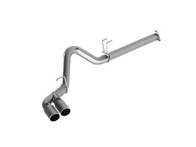 MBRP Armor Plus Filter-Back Single Exhaust System with Dual Polished Tips; Side Exit (15-16 6.7L Powerstroke F-250 Super Duty)