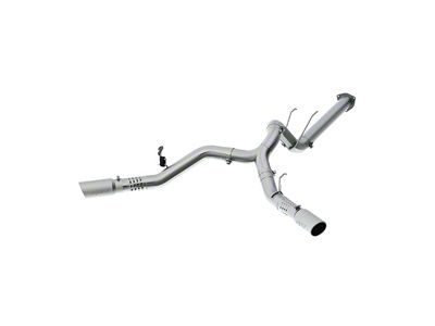 MBRP Armor Plus Filter-Back Dual Exhaust System with Polished Tips; Side Exit (17-22 6.7L Powerstroke F-250 Super Duty)