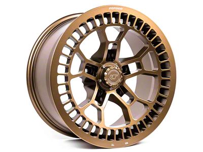 VR Forged D02 Satin Bronze 8-Lug Wheel; 18x9; 6mm Offset (2023 F-250 Super Duty)