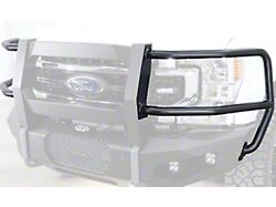 LoD Offroad Tubular Headlight Guards for Destroyer Center Grille Guard; Black Texture (11-23 F-250 Super Duty)