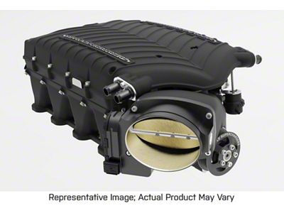 Whipple W185RF 3.0L Intercooled Supercharger Tuner Kit; Black (15-20 5.3L Tahoe)