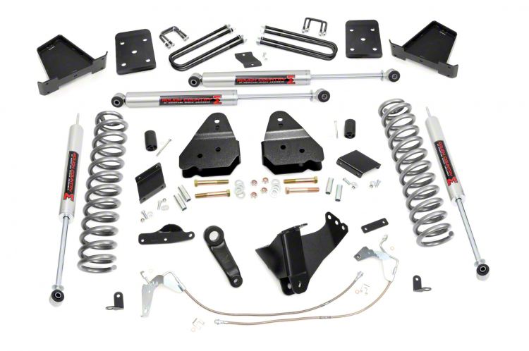 Rough Country F-250 Super Duty 6-Inch Suspension Lift Kit with M1 ...