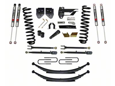 SkyJacker 6-Inch Suspension Lift Kit with 4-Link Conversion, Rear Leaf Springs and M95 Performance Shocks (17-22 4WD 6.7L Powerstroke F-250 Super Duty)