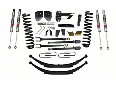 SkyJacker 8.50-Inch Suspension Lift Kit with 4-Link Conversion, Rear Leaf Springs and M95 Performance Shocks (17-22 4WD 6.2L F-250 Super Duty)