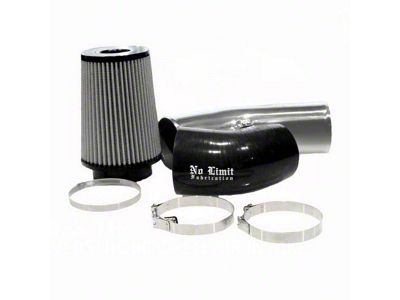 No Limit Fabrication Cold Air Intake with Pro-GUARD 7 Oiled Filter; Black (20-23 6.7L Powerstroke F-250 Super Duty)