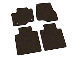 FLEXTREAD Factory Floorpan Fit Tire Tread/Scorched Earth Scene Front and Rear Floor Mats; Brown (17-22 F-250 Super Duty SuperCab, SuperCrew)