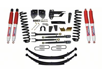 SkyJacker 8.50-Inch Suspension Lift Kit with 4-Link Conversion and Nitro Shocks (17-22 4WD 6.7L Powerstroke F-250 Super Duty)
