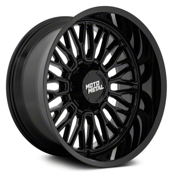 Moto Metal Stinger Gloss Black 8-Lug Wheel; 22x10; -18mm Offset (11-16 F-350 Super Duty SRW)
