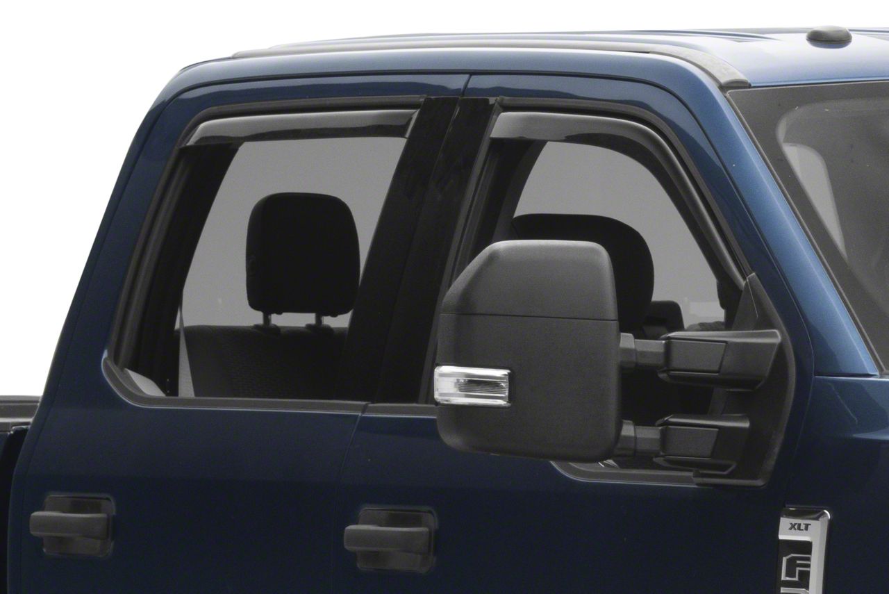 F-250 Super Duty in-Channel Window Deflectors (17-23 F-250 Super Duty ...