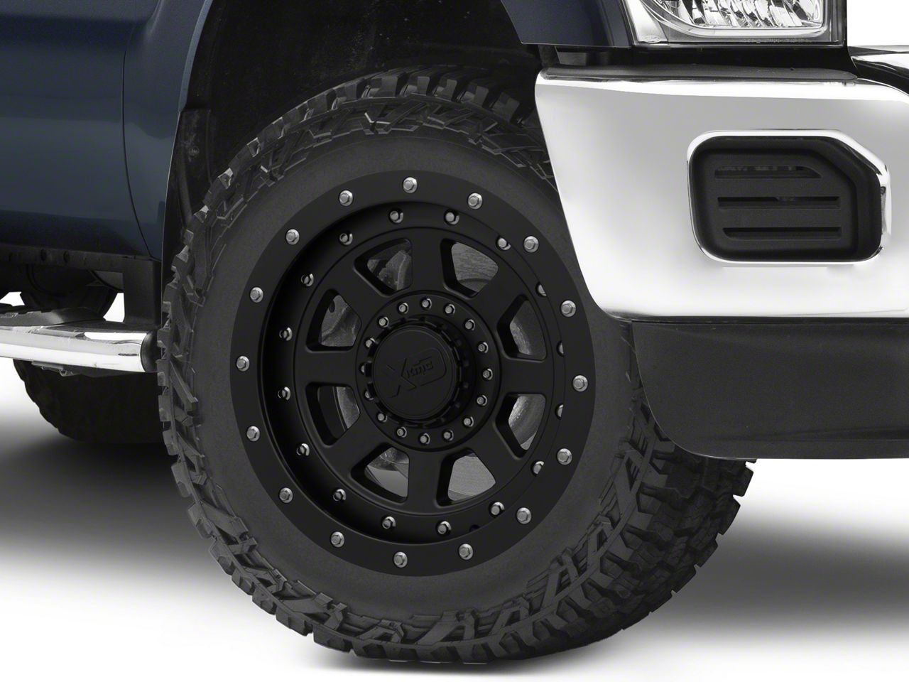 Xd F Super Duty Fmj Satin Black Lug Wheel X Mm Offset Xd N F