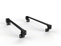 6.50-Inch V2 Truck Bed Rack; Black Bars (15-23 F-150)