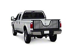 Go Industries Louvered V-Gate Air Flow Tailgate; Black (11-16 F-250 Super Duty)