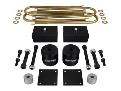 Supreme Suspensions 3-Inch Front / 2-Inch Rear Pro Billet Suspension Lift Kit (11-23 4WD F-250 Super Duty w/o Factory Overload Springs)
