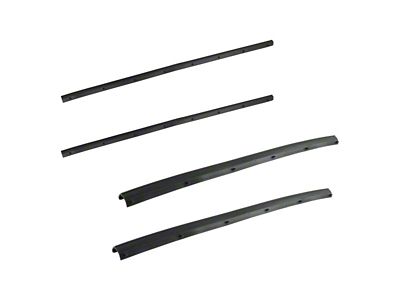 Lower Door Mounted Mounted Weatherstrip Seals; Front and Rear (11-16 F-250 Super Duty)