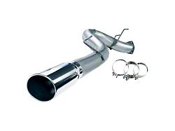 Dynomax Performance Single Exhaust System with Polished Tip; Side Exit (17-22 6.7L Powerstroke F-250 Super Duty)