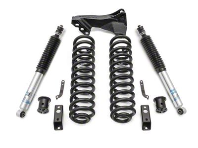 ReadyLIFT 2.50-Inch Coil Spring Front Suspension Lift Kit with Bilstein Front Shocks and Front Track Bar Bracket (11-16 4WD 6.7L Powerstroke F-250 Super Duty)