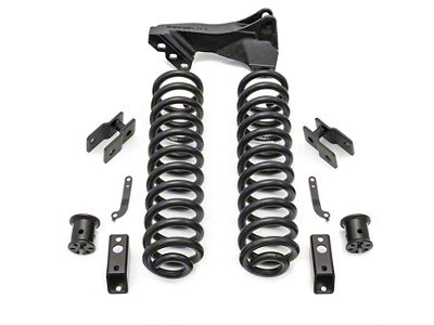 ReadyLIFT 2.50-Inch Coil Spring Front Suspension Lift Kit with Front Shock Extensions and Front Track Bar Bracket (11-19 4WD 6.7L Powerstroke F-250 Super Duty)