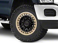 Black Rhino Alpha Matte Black with Sand Lip 8-Lug Wheel; 18x9; 0mm Offset (11-16 F-250 Super Duty)