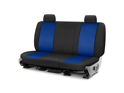 Covercraft Precision Fit Seat Covers Endura Custom Second Row Seat Cover; Blue/Black (11-16 F-250 Super Duty SuperCrew)