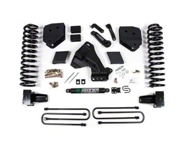 Zone Offroad 7-Inch Standard Suspension Lift Kit with FOX Shocks (20-22 4WD 6.7L Powerstroke F-250 Super Duty)